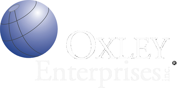 Oxley Enterprises White Logo