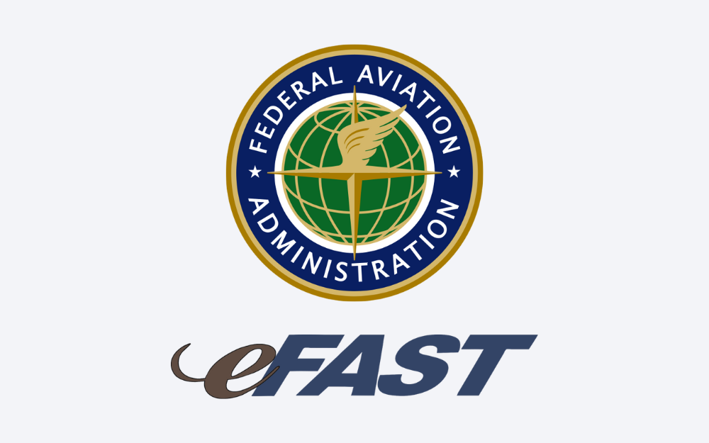 Federal Aviation Administration efast logo