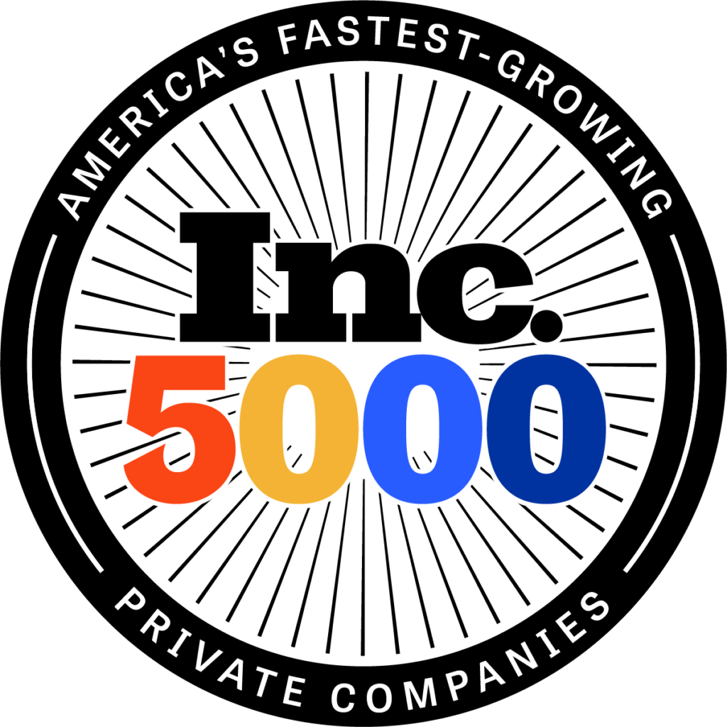Inc. 5000 Americas fastest growing private companies logo